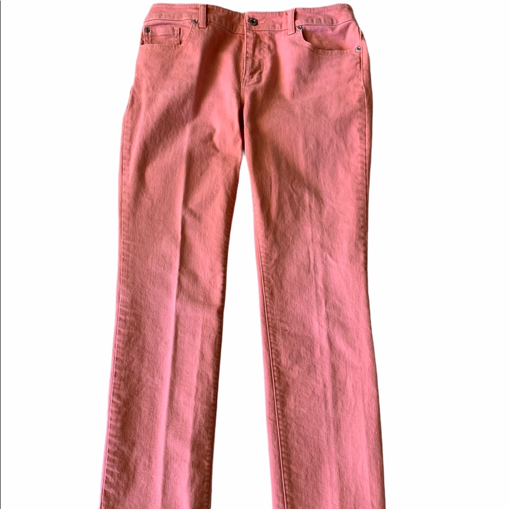 EUC Slim leg platinum denim